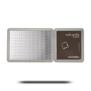 Lingot Argent Valcambi 100 x 1g CombiBar®