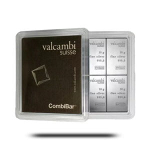 Lingot Argent Valcambi 10 x 10g CombiBar®