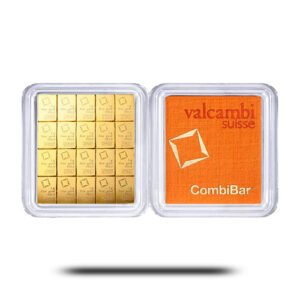 Lingot Or Valcambi 20 x 1g CombiBar®