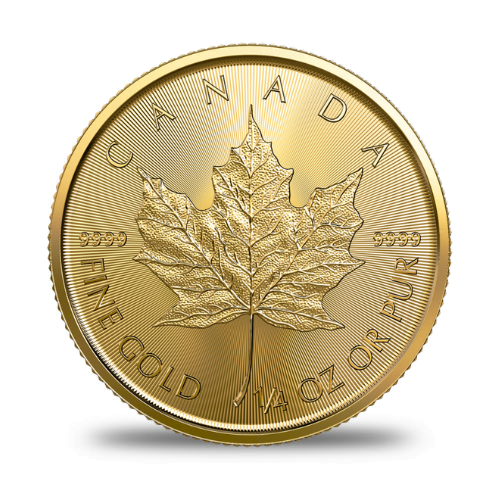 Maple Leaf or 1/4 once 2023 avers