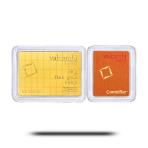 Lingot Or Valcambi 50 x 1g CombiBar®