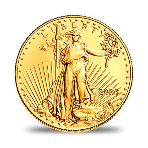 American Eagle or 1/4 once 2023 avers