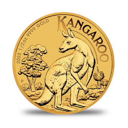 Kangaroo or 1/2 once avers