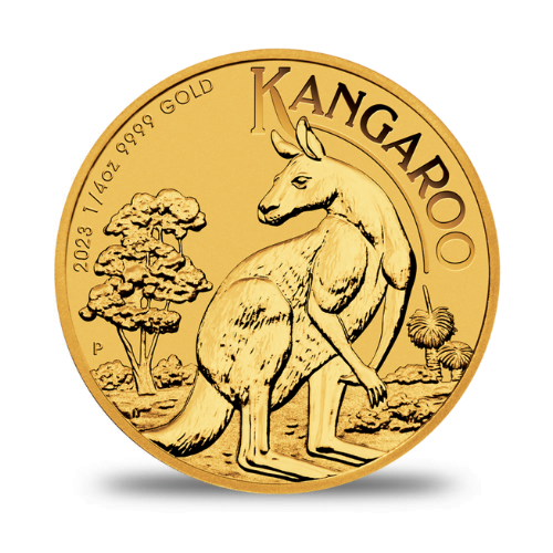 Kangaroo or 1/4 once avers